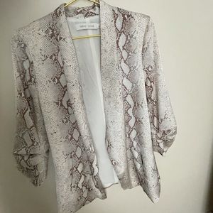 Bishop & Young Snakeskin Blazer
